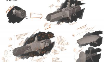 Vessel design concepts: Round Two sketches