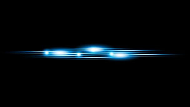 Ship-like lights in space